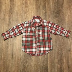 Papo d’Anjo plaid button up
